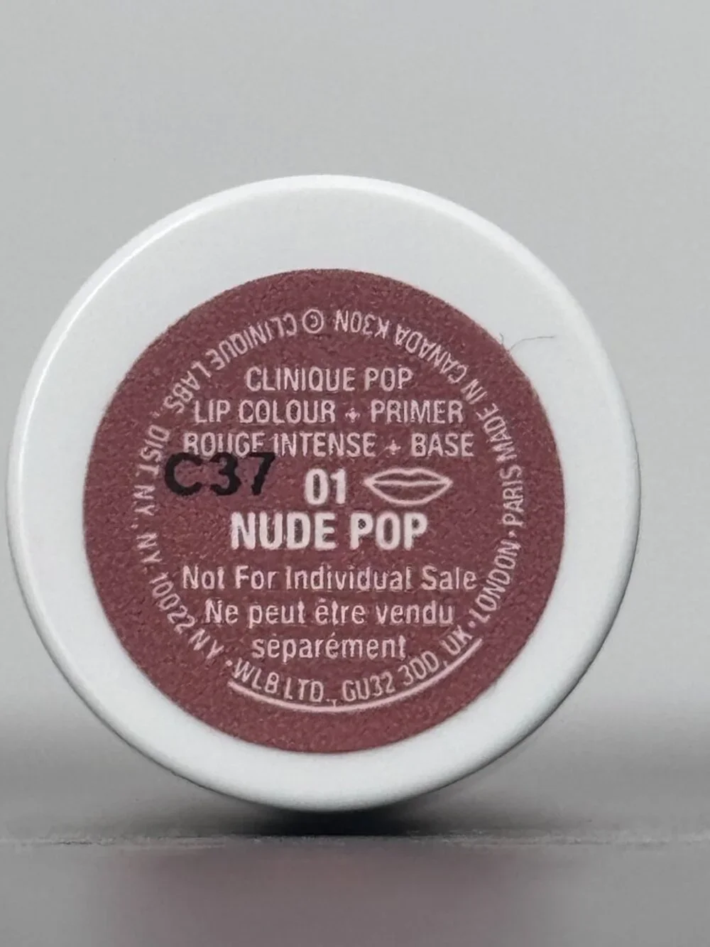 Clinique Pop Lip Colour + Primer NUDE POP